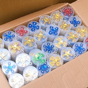 Spinner anti-stress en plastique électroplaqué pour jeunes (7-14 ans) - Spinner triangulaire - Vente en gros - Xc Chine Zhejiang - Product Image 1