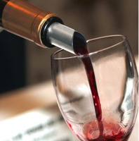 Verseur à vin en aluminium de qualité supérieure avec disque de versement réutilisable et entonnoir pour un versement sans fuite des bouteilles