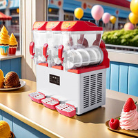 Machine à glace pilée commerciale en gros populaire, machine à jus, smoothie, margarita, machine à café, daiquiri, machine à glace pilée pour bar
