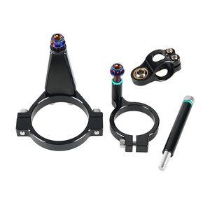 Supporto Ammortizzatore Manubrio CNC Completo per <span class=keywords><strong>Moto</strong></span> KAWASAKI ZX4R ZX4RR in Lega di Alluminio - Product Image 6