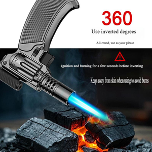 Debang Chuyên Nghiệp Chất Lượng Cao Kẽm Hợp Kim Butan Gas <span class=keywords><strong>Torch</strong></span> Light-Windproof Xách Tay Tái Sử Dụng & Bền Cho Sử Dụng Ngoài Trời - Product Image 2