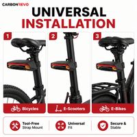 Feu arrière de freinage pour trottinette électrique Carbonrevo – Pièce de mise à niveau de haute qualité pour une utilisation fluide en tout-terrain