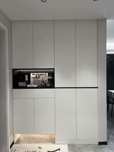 Meuble à chaussures modulaire portable en bois massif moderne, tiroirs de rangement, atelier à domicile, appartement, centre commercial, salon, chambre à coucher - Product Image 2