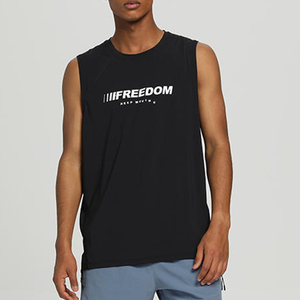 Débardeur de sport blanc pour hommes, personnalisable, pour musculation et entraînement, vente en gros - Product Image 5