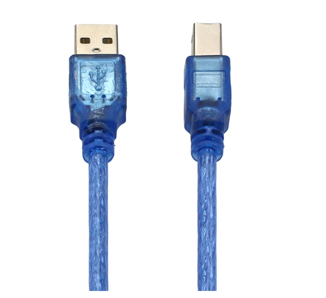 Square-shaped Connector, Printer Data Cable, 50 Centimeters, 50CM