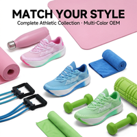 Chaussures de course unisexe respirantes et imperméables avec soutien de la voûte plantaire et large embout pour pieds plats – Personnalisables – Vente en gros