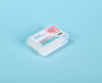 Fil dentaire portable jetable en matériau biodégradable, saveur menthe, pour le nettoyage buccal