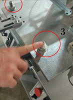 Machine de marquage à chaud semi-automatique pour bouteilles, gobelets et contenants en plastique, équipement d'impression pour l'industrie