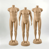 Mannequin de peau, mannequin complet en plastique, mannequin masculin sans tête, mannequin musclé, fabricant, prix de gros