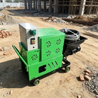 Machines à projeter du mortier industriel 220V avec fonctionnement électrique pratique pour les applications en usine et en bâtiment