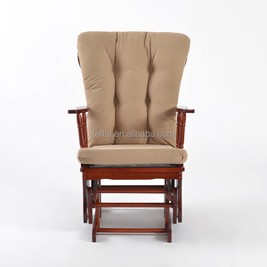 Fauteuil à bascule en bois pour bébé, mobilier de nurserie en gros, pour maman - Product Image 3
