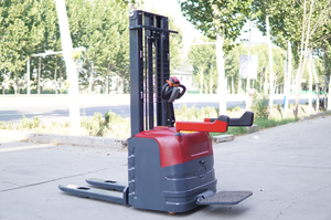 Custom Factory <strong>Electric</strong> Pallet <strong>Stacker</strong> <strong>1500kg</strong> 2000kg 3000kg High Lift Capacity Self <strong>Stacker</strong> Powerful Warehouse Forklift - Product Image 3