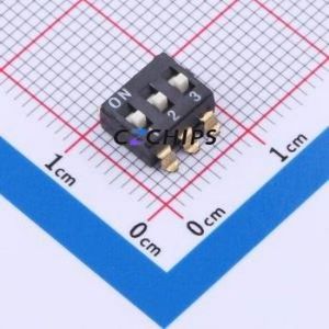 SC-03KP DIP Switch SMD Switch ( Number of Switch Sections: 3 )( Lead Spacing: 2.54mm ) - Product Image 1