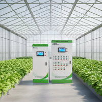Sistema de Control PLC para Invernadero Inteligente IoT, Control Remoto en la Nube a través de Aplicación, Controlador Climático Automático para Agricultura, Fábrica China, 1 Año de Garantía