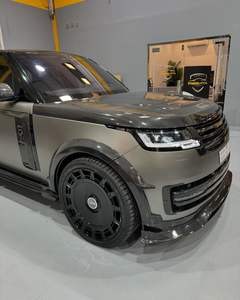 Adecuado para 23 <span class=keywords><strong>Land</strong></span> <span class=keywords><strong>Rover</strong></span> Range <span class=keywords><strong>Rover</strong></span> <span class=keywords><strong>L460</strong></span> Kit de cuerpo de capó de fibra de carbono estilo MSY mejorado - Product Image 6