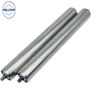 आलसी व्यक्ति गैर-शक्ति रोलर रोलर जस्ती विधानसभा लाइन कन्वेयर बेल्ट 50mm रोलर सक्रिय संचालित स्टेनलेस स्टील आलसी व्यक्ति - Product Image 2