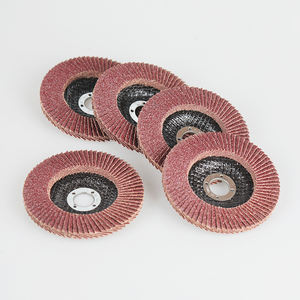 Venda Direta de Fábrica Disco Abrasivo Flap Grit 60 80 120 de 4 Polegadas para Polimento de Metal Suporte OEM - Product Image 3