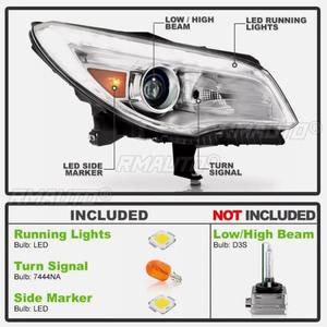 Para Buick Enclave 2013-2017, Lámpara Antiniebla LED, Luz de Circulación Diurna, Lámpara Antiniebla Impermeable, Conjunto de Faros Delanteros para Automóvil, Pieza de Modificación - Product Image 3