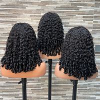 Cheveux Humains Vierges Brésiliens Remy Pas Chers, Bouclés Pixie Spring, pour Tissage Double à la Machine, 100g, Extension de Cheveux Ondulés Profonds, Vente en Gros