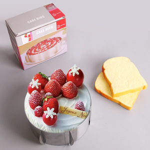 Aro para Pastel de Acero Inoxidable, Molde Redondo para Mousse de 6-12 Pulgadas, Herramienta para Hornear Pasteles - Product Image 3