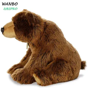 BSpro-oso grizzly marrón personalizado, # CB0388, gran oferta, diseño bonito para bebé