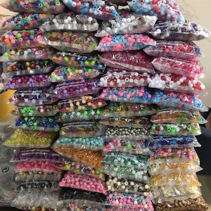 Perles de Cheveux Mylulu Perruque Tressée Colorée Africaine à Gros Trous pour Tresses, Accessoires de Cheveux pour Enfants, Décoration Capillaire - Product Image 1