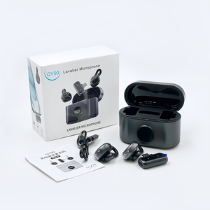 Micrófono <span class=keywords><strong>de</strong></span> Condensador <span class=keywords><strong>de</strong></span> Alta Fidelidad <span class=keywords><strong>de</strong></span> 48V, Inalámbrico 2.4G con Cancelación <span class=keywords><strong>de</strong></span> Ruido, Set Profesional QY90, Calibración Avanzada <span class=keywords><strong>de</strong></span> Ganancia Acústica - Product Image 6