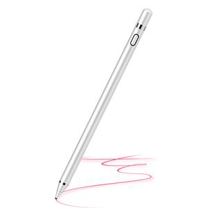 Lápiz de pantalla táctil 2 en 1 multifunción, punta fina redonda, para teléfono inteligente y tableta - Product Image 1