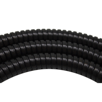 Tuyau de douche moderne, durable et flexible en bronze huilé, double verrouillage, en acier inoxydable SUS304, intérieur EPDM, G1/2, 1800 mm, anti-torsion