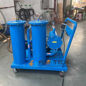 PO-150 9000L/H Movable Remove Impurezas O carrinho do purificador do óleo do filtro do óleo hidráulico - Product Image 2