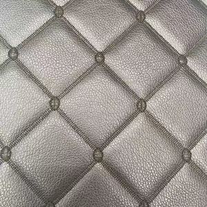 Albrich <span class=keywords><strong>Cuir</strong></span> de rembourrage en vinyle PVC mousse à coutures pour voiture, similicuir imperméable avec design pour tapis de sol automobile - Product Image 4