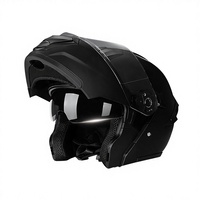 Casque de moto électrique pour femmes, toutes saisons, universel, rabattable, avec double visière, sécurité hivernale