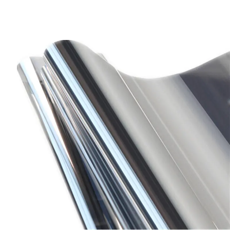 1.52x30m bán buôn mới niêm yết bạc giảm nhiệt cửa sổ phim năng lượng mặt trời Tint phản chiếu một cách mỏng hơn mặt trời KhốI Kính Sticker