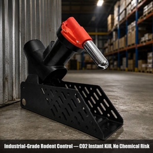 Nuevas trampas para ratas, ratones y cucarachas, atrapa ratas grande con gas CO2, estación <span class=keywords><strong>de</strong></span> trampa para ratas y ratones, para uso comercial en interiores y tuberías <span class=keywords><strong>de</strong></span> drenaje. - Product Image 2