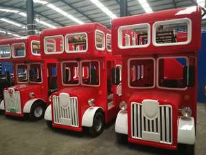 Attraction enfants parc d'attractions en plein air route double pont Londres bus touristique à vendre - Product Image 4