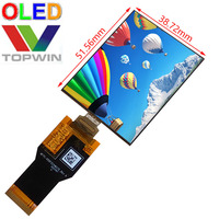 Topwin écran OLED 2.4 pouces 2.4 ''résolution 450X600 AM panneau d'affichage OLED Interface MIPI 2.4'' pouces montre intelligente