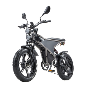 CE Approved DM711 Bike Brushless Dual Motor Fat Tire 48V Lithium Battery High Speed with Rearview Mirror - Product Image 3