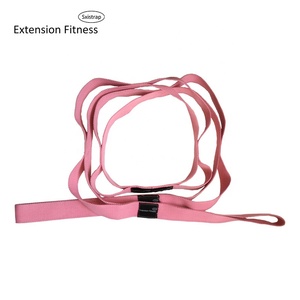 Yoga correa <span class=keywords><strong>de</strong></span> estiramiento con bucles para La Yoga, Pilates, estiramiento correas <span class=keywords><strong>de</strong></span> entrenamiento - Product Image 5