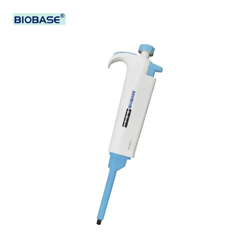 BIOBASE pipet mikro Pipette lab saluran tunggal, pipet mikro dapat disesuaikan