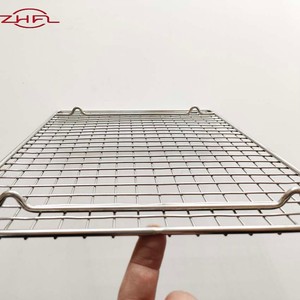 Outdoor Kitchen BBQ Mesh Grille Camping Multifunctional Barbecue <b>Rack</b> Grid Corrosion Resistant Longteng Brand - Product Image 3