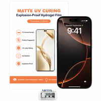 Ugoodcut - Protector de Pantalla de Hidrogel Mate HD Ultrafino de TPU UV Personalizado al por Mayor para Teléfonos Samsung, Compatible con iPhone 15, 16, 17 Pro Max