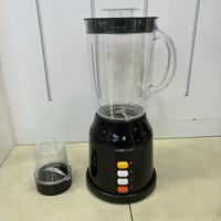 Blender électrique Cntronic 2 en 1, 600 W, 2 vitesses, 1,6 L, blender de cuisine, blender électrique, mixeur pour fruits, smoothies, aliments, légumes
