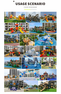 Tobogán Combinado para Patio de Juegos Multiusos, Tobogán Infantil Comercial/<span class=keywords><strong>Restaurante</strong></span> de Fabricación China - Product Image 4