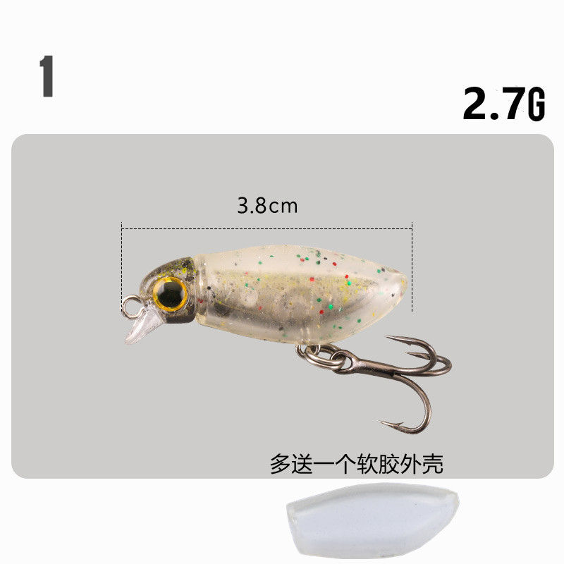 Mino 1 # nero e grigio (1 guscio in gomma più morbida)