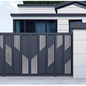 Accesorios de puerta corredera de aleación de aluminio de diseño europeo <span class=keywords><strong>Centurion</strong></span> D5 Motor automático puerta exterior valla suelo pista rollo hoteles - Product Image 1