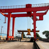 Grúa Pórtico de Servicio Pesado Montada sobre Rieles de 40.5T al por Mayor para Centros Logísticos, Terminales Ferroviarios, Puertos y Patios de Contenedores