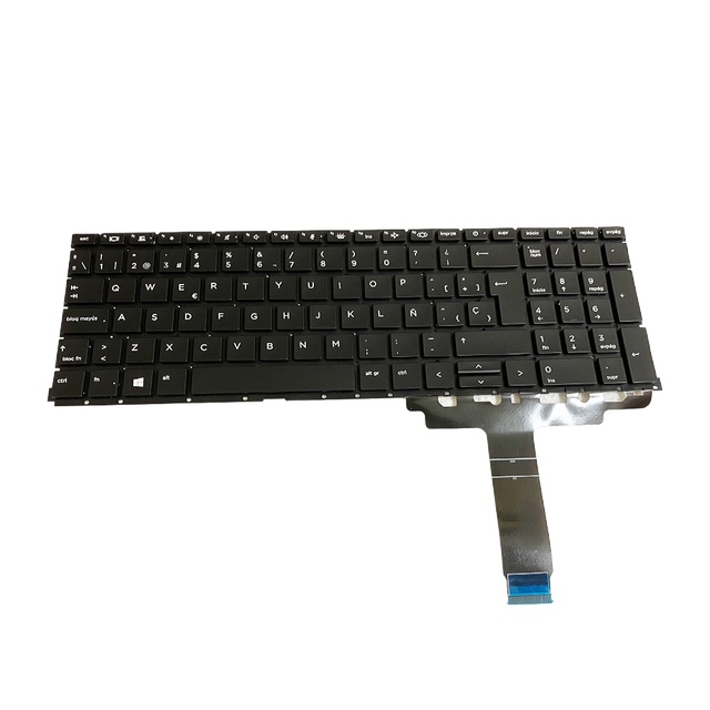 Laptop Parts Wholesale Spanish Keyboard for HP ProBook 450 G8 G9 455 G8 G9 650 G8 Keyboard Spare Parts