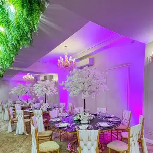 قطعة مركزية لطاولات حفلات الزفاف شجرة ساكورا مخصصة 1.2م 1.5م شجرة زهرة الكرز الاصطناعية