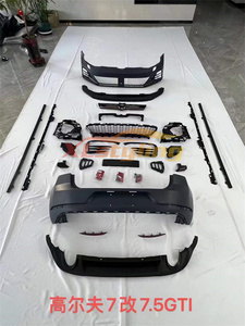 Kit de Mejora de Carrocería XLstyling, Kit de Carrocería Completo, Actualización a Parachoques <span class=keywords><strong>7</strong></span>.5 <span class=keywords><strong>R</strong></span>, Rejilla, Labio Delantero, Parachoques Trasero para Volkswagen Golf <span class=keywords><strong>7</strong></span> - Product Image 3