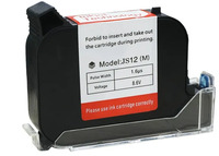 Amark Haute Qualité JS12 pour Encre Séchage Rapide TIJ 2.5 Cartouches pour Impression Numérique sur Plastique Métal Verre